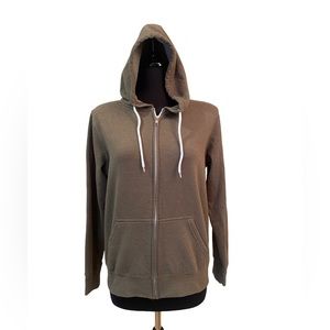 Olive Full Tilt Zip Up Hoodie